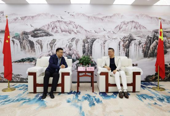 合肥新站高新區黨工委委員、管委會副主任安志強到訪索威爾科技公司總部—聯合企業集團